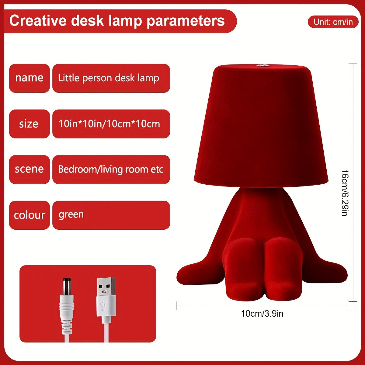 [NewAoNaSen Cute Lamp] NewAoNaSen Cute Cartoon Plush Doll Desk Lamp | Adjustable 3-Color Touch Switch, Portable Rechargeable 1200mAh Battery, Adorable Animal Design for Bedroom & Living Room Decor, Valentine's Gift