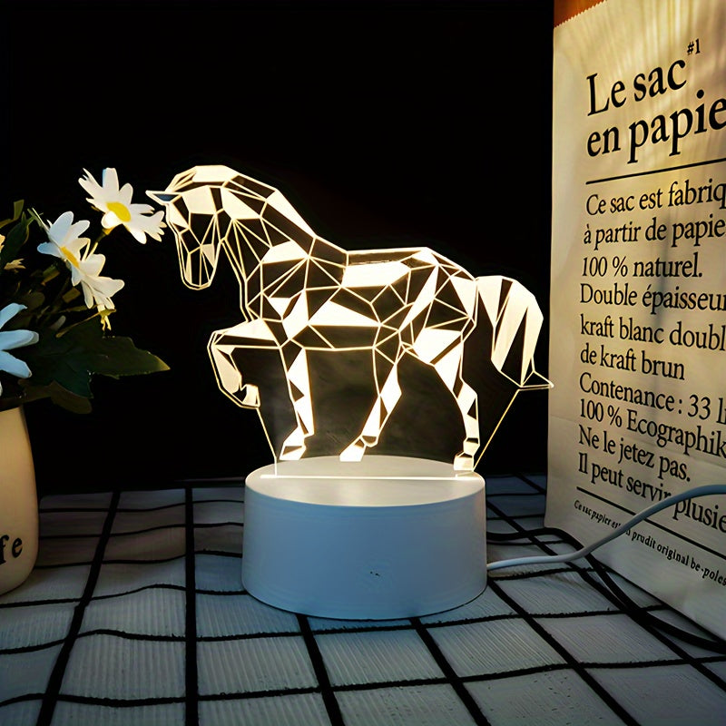 Night lamp, desk lamp, bedroom bedside lamp, creative birthday gift for girl's best friend, desktop decoration, dormitory atmosphere