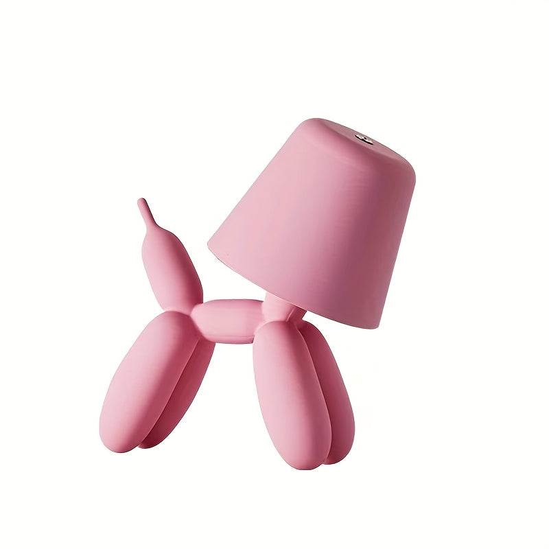 MetaLume Cute Doggy LED Table Lamp - Touch Control, 3 Color Temperature Adjustment, Rechargeable Battery-Powered, Modern Oil-Rubbed Finish for Home Decor, Perfect for Living Room, Bedroom, or Office, Dog Decor