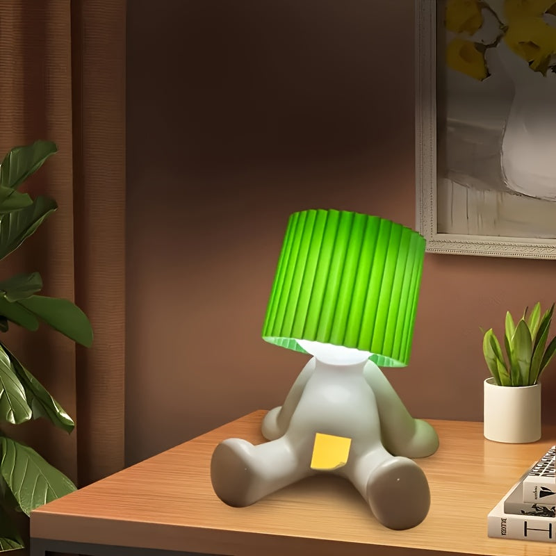 Creative Table Lamp, Bedroom Fun Night Light, Full of Atmosphere Small Night Light, USB Powered, Suitable for Bedroom Living Room Desk Lamp, Christmas, Valentine'S Day, The First Choice for All Holiday Gifts