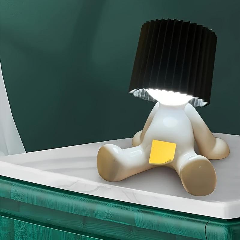 Creative Table Lamp, Bedroom Fun Night Light, Full of Atmosphere Small Night Light, USB Powered, Suitable for Bedroom Living Room Desk Lamp, Christmas, Valentine'S Day, The First Choice for All Holiday Gifts