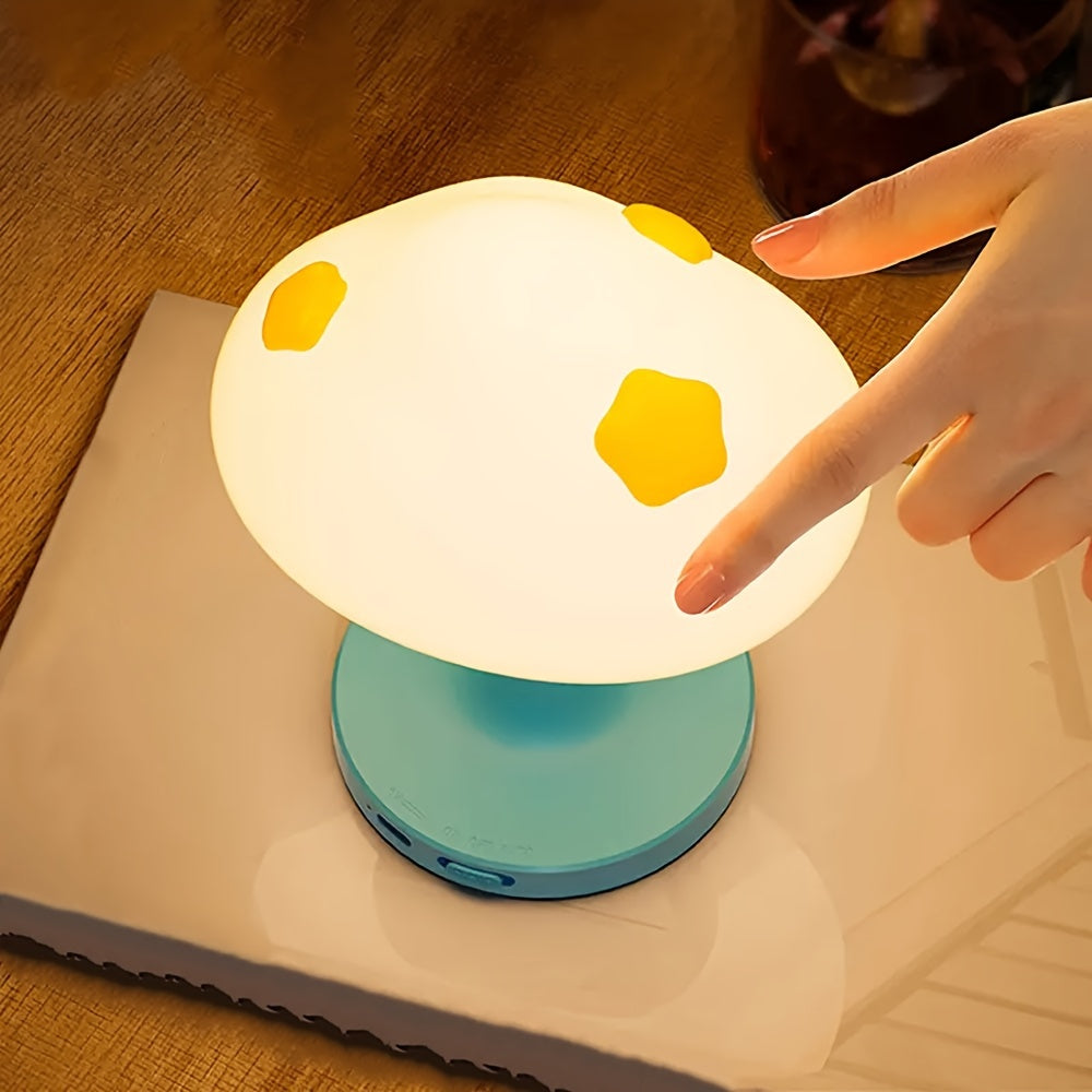 1 Cloud-Shaped USB Rechargeable Night Light with Touch Control - 3 Adjustable Brightness Levels, Indoor LED Desk Lamp for Bedroom, Living Room, Office, and Kids' Room, Relaxation Ambiance, Soft Glow, Relaxation Ambiance Lamp | Playful Design | USB