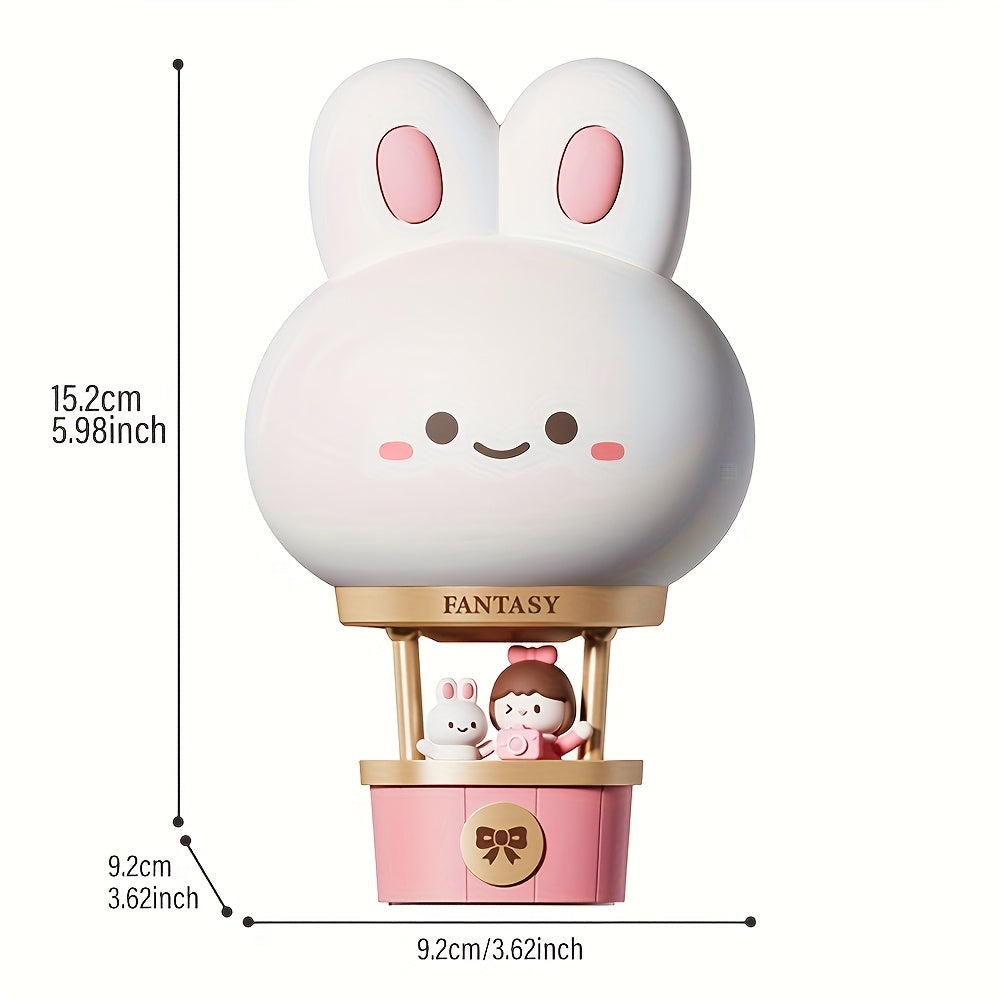 1pc Intelligent Night Lamp, USB rechargeable companion sleep lamp, 3-speed dimming lighting desk lamp, 3 levels of brightness adjustment pat light, decompression lamp, bedside night light, suitable for bedrooms, living rooms, decoration
