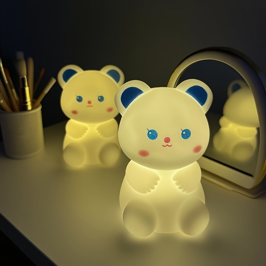 [Creative Night Light] Warm Light Illumination, Creative Night Light | Bedside Table Decor, Perfect for Home, Camping, And Bedroom Bedside, Ideal Gift for Friends, Family, And Classmates, Daily Companion Lighting, Desktop Decoration, Festival Party And