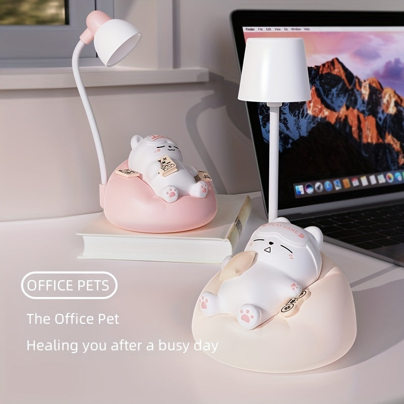3 Brightness Levels Adjustable USB Charging Portable Night Light for Bedroom Bedside, Dormitory Sleep Companion LED Ambient Light, Christmas, Father'S Day, Mother'S Day, Thanksgiving Day, Valentine'S Day, Birthday, Festival Gift Desk Lamp