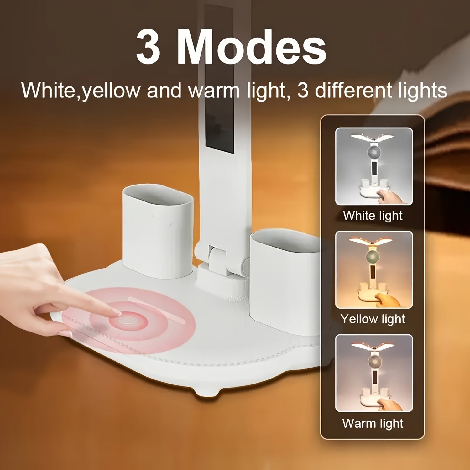 [Creative USB Desk Lamp] Adjustable USB LED Desk Lamp - Creative Ambient Night Light for Bedroom, Home Office, Reading, Bedside Lighting | Perfect Gift for Christmas, Valentine's Day, Easter, Halloween