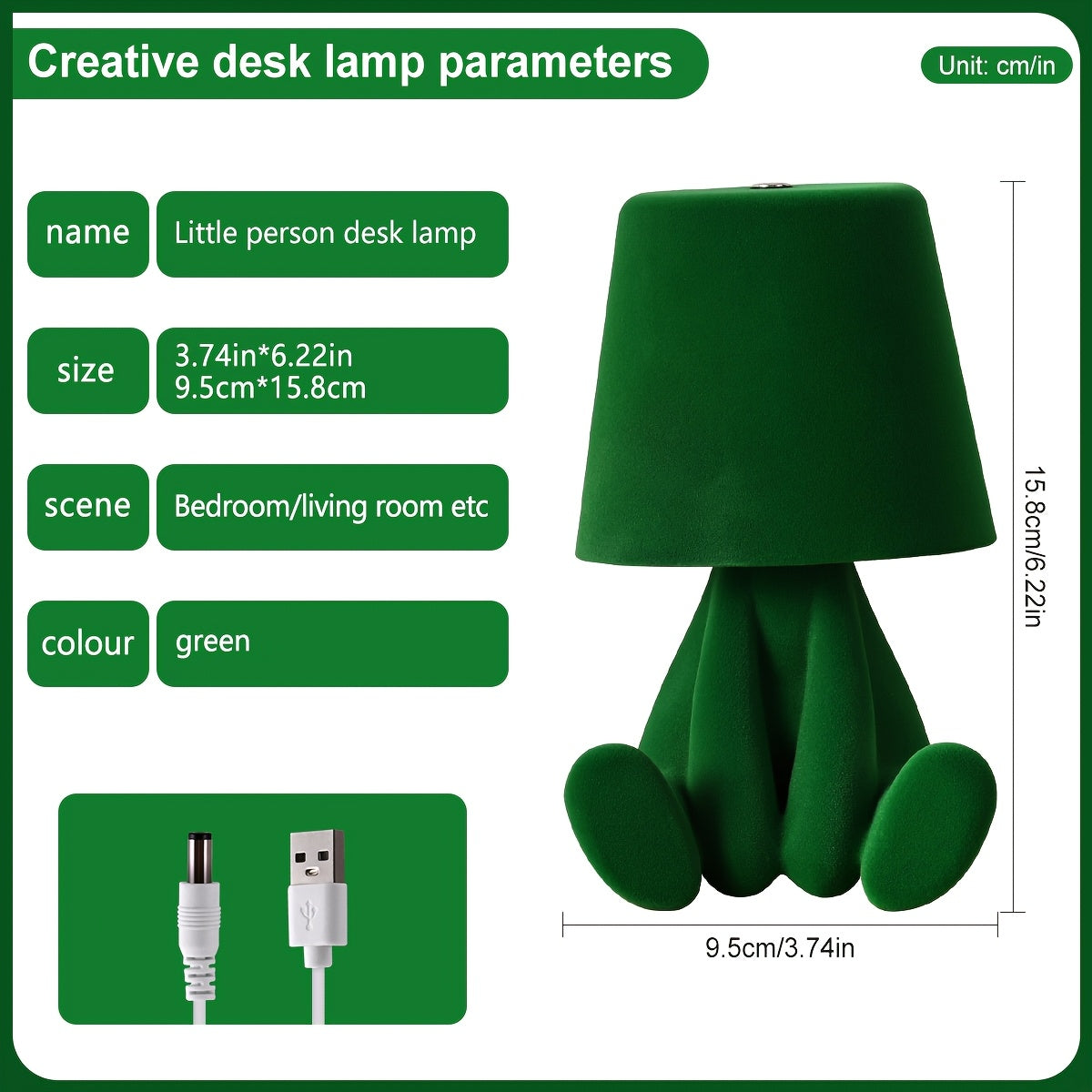 [NewAoNaSen Cute Lamp] NewAoNaSen Cute Cartoon Plush Doll Desk Lamp | Adjustable 3-Color Touch Switch, Portable Rechargeable 1200mAh Battery, Adorable Animal Design for Bedroom & Living Room Decor, Valentine's Gift